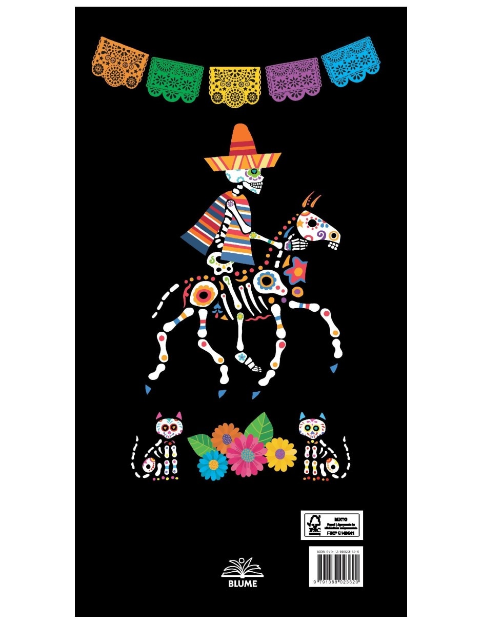 Libro Día De Muertos Pop Up De Anne Florence Lemasson Y Dominique Ehrhard 2