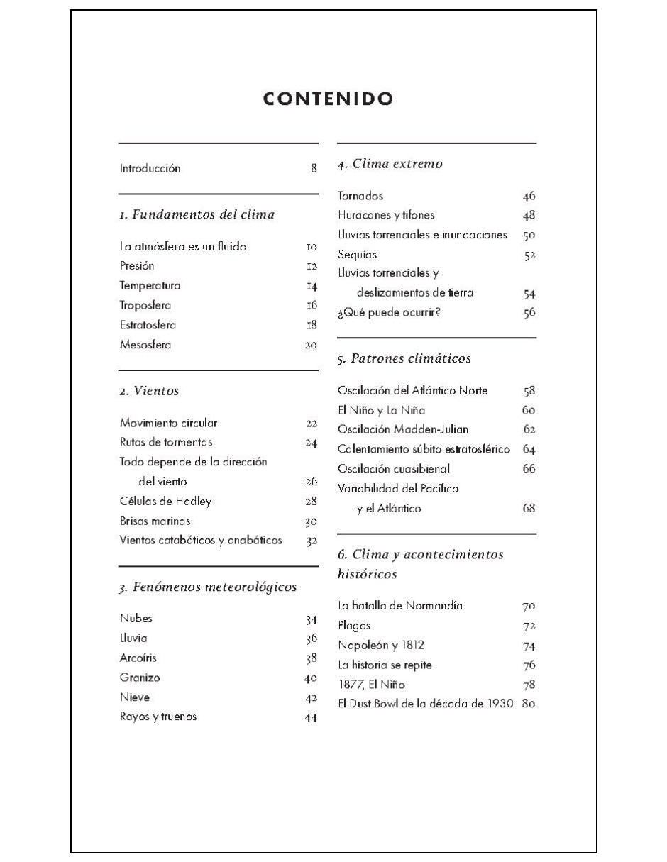 Libro De La Naturaleza. Clima De Adam Scaife 7