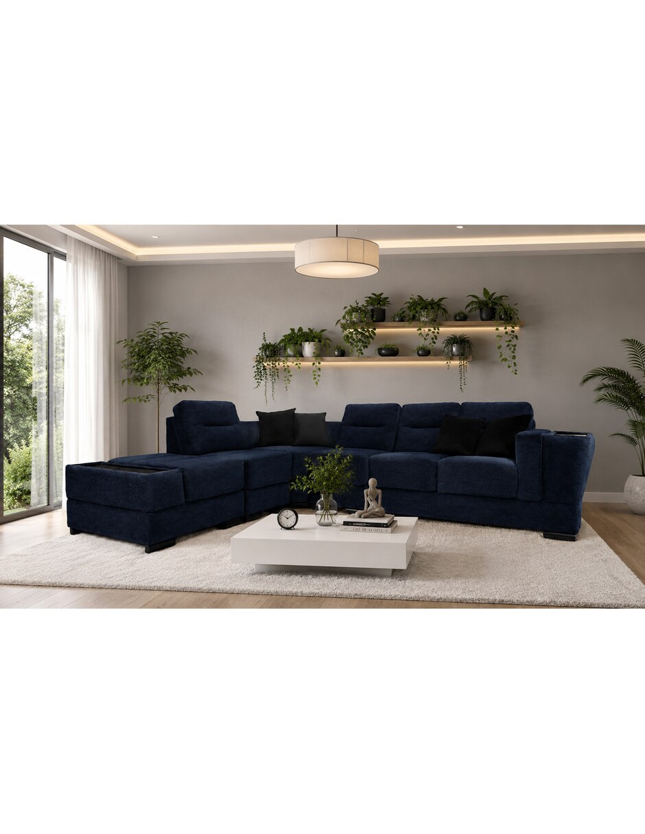 Sala modular manta de lino 9