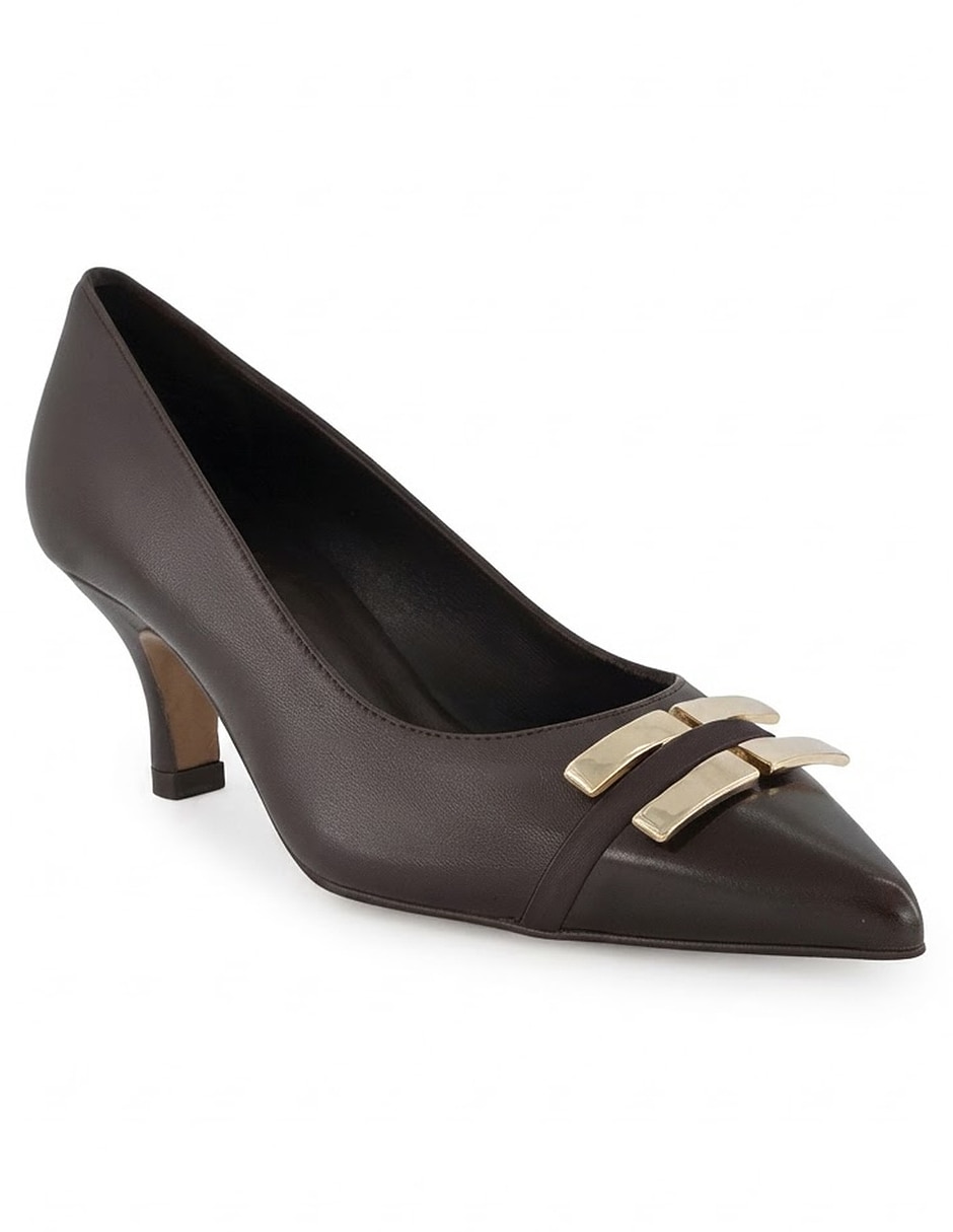 Zapatilla de piel Zapatilla de piel