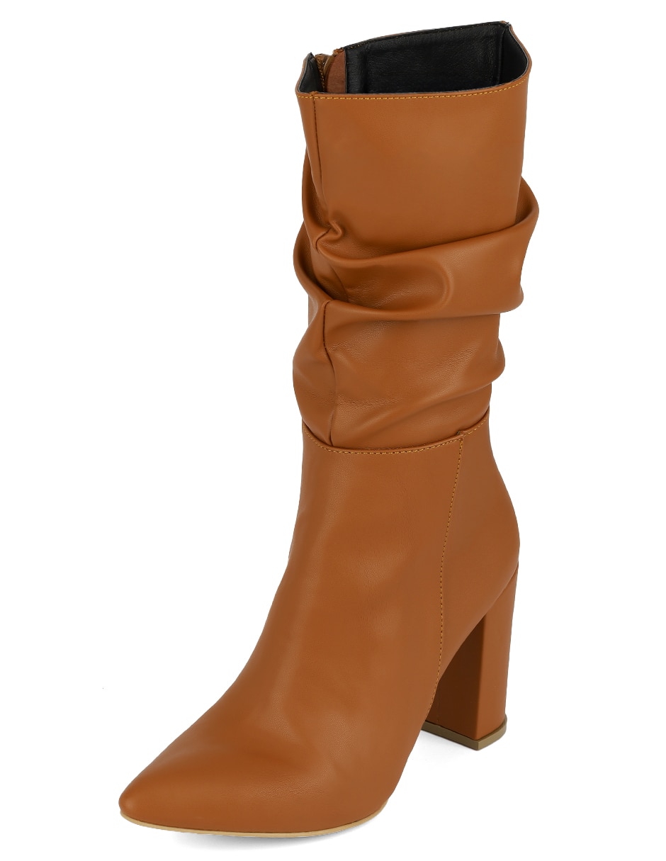 Bota abajo de la rodilla modern essential de piel para mujer 8