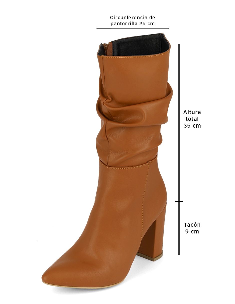 Bota abajo de la rodilla modern essential de piel para mujer 2