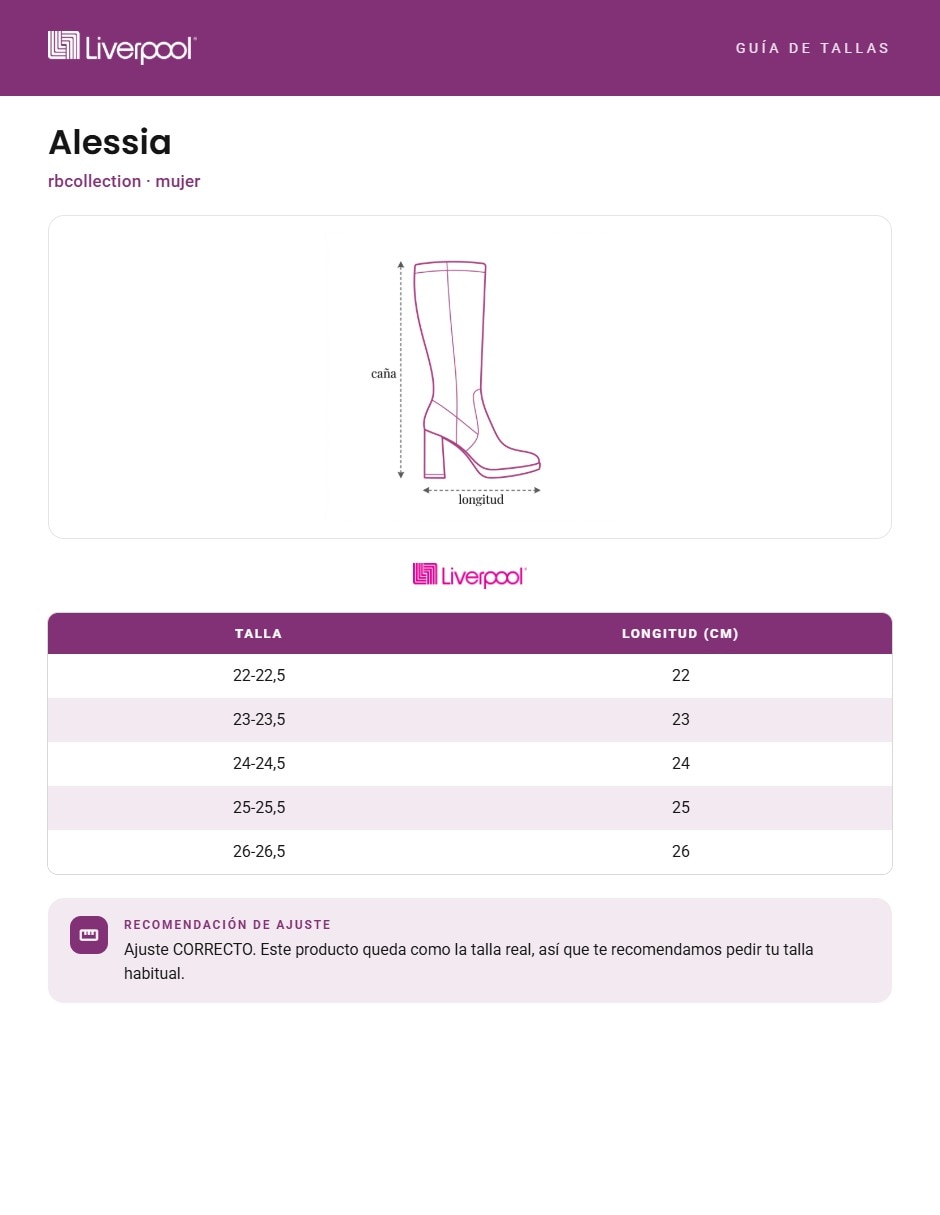 Bota abajo de la rodilla modern essential de piel para mujer 7
