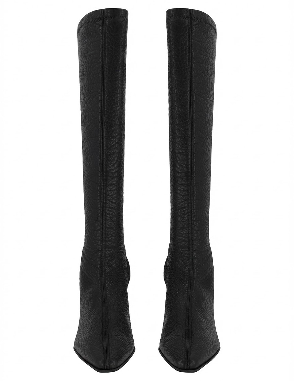 Bota rodilla de piel para mujer 3