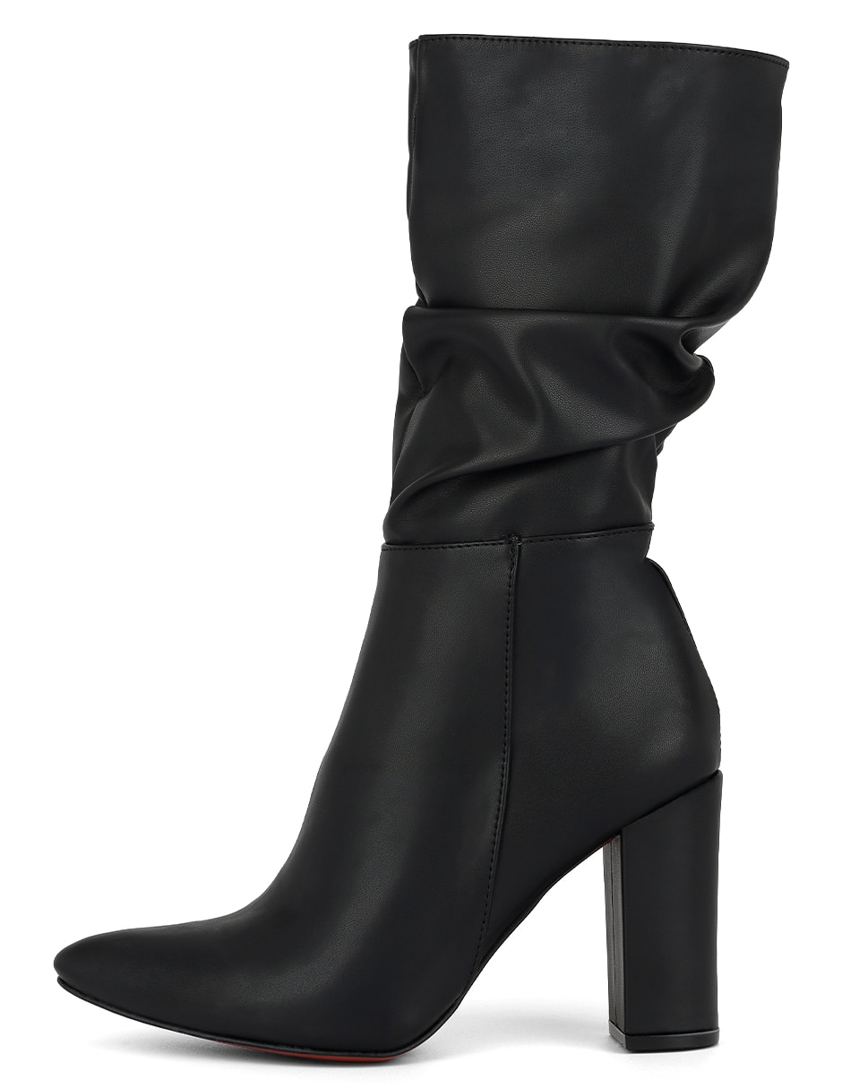 Bota abajo de la rodilla modern essential de piel para mujer 1