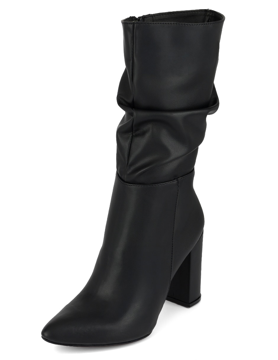 Bota abajo de la rodilla modern essential de piel para mujer 8