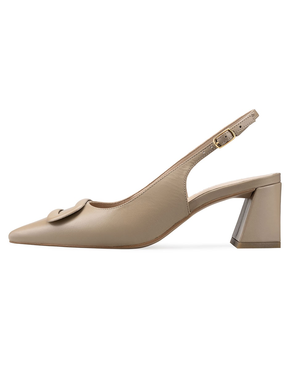 Zapatilla de piel Zapatilla de piel