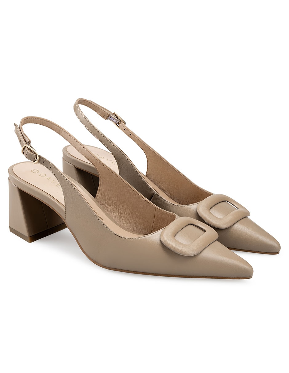 Zapatilla de piel 3