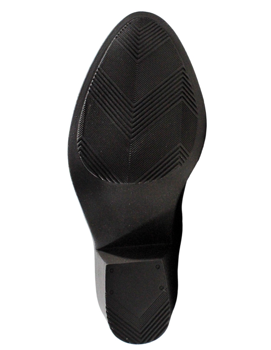 Bota arriba del tobillo de piel para mujer 7