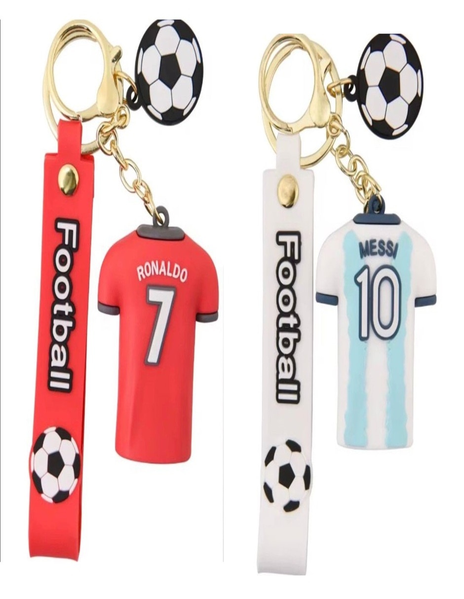 Llavero soccer de caucho 2