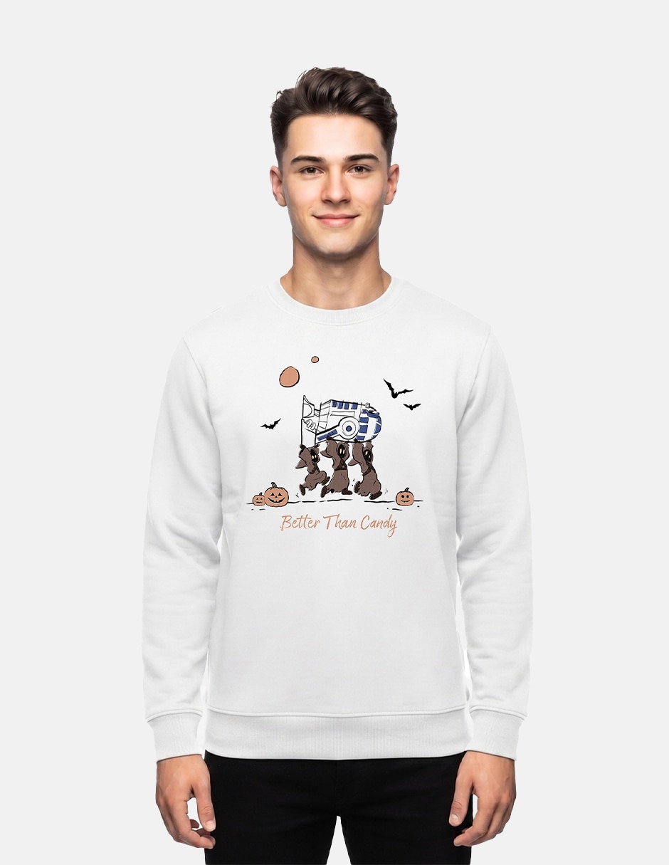Sudadera sudadera remate star wars better than candy para hombre 1