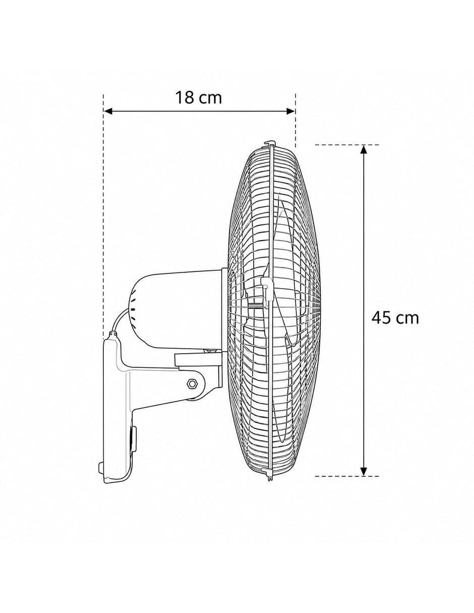 Ventilador de pared 8