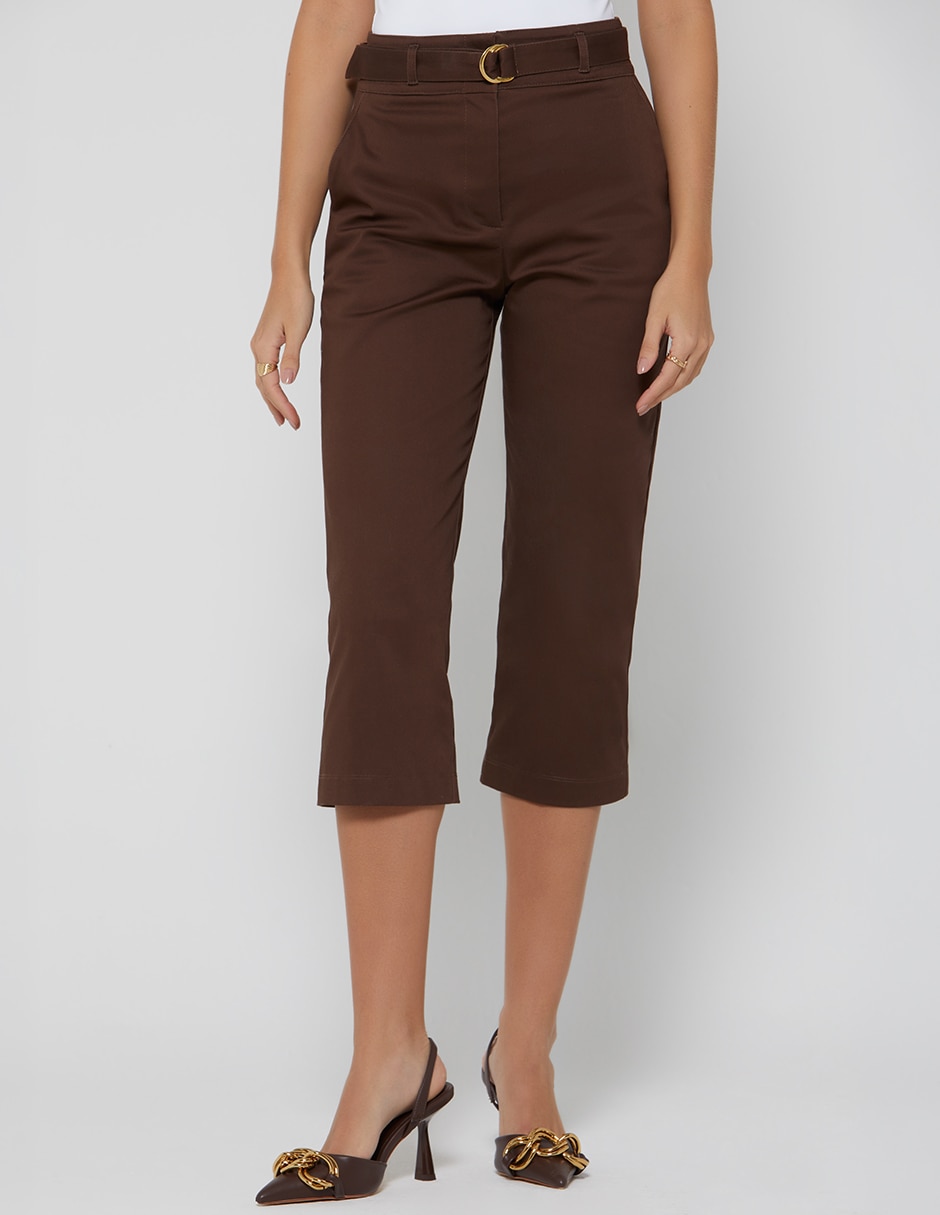 Pantalón capri skinny para mujer Pantalón capri skinny para mujer