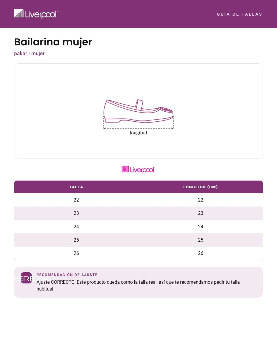 Balerina para mujer 3