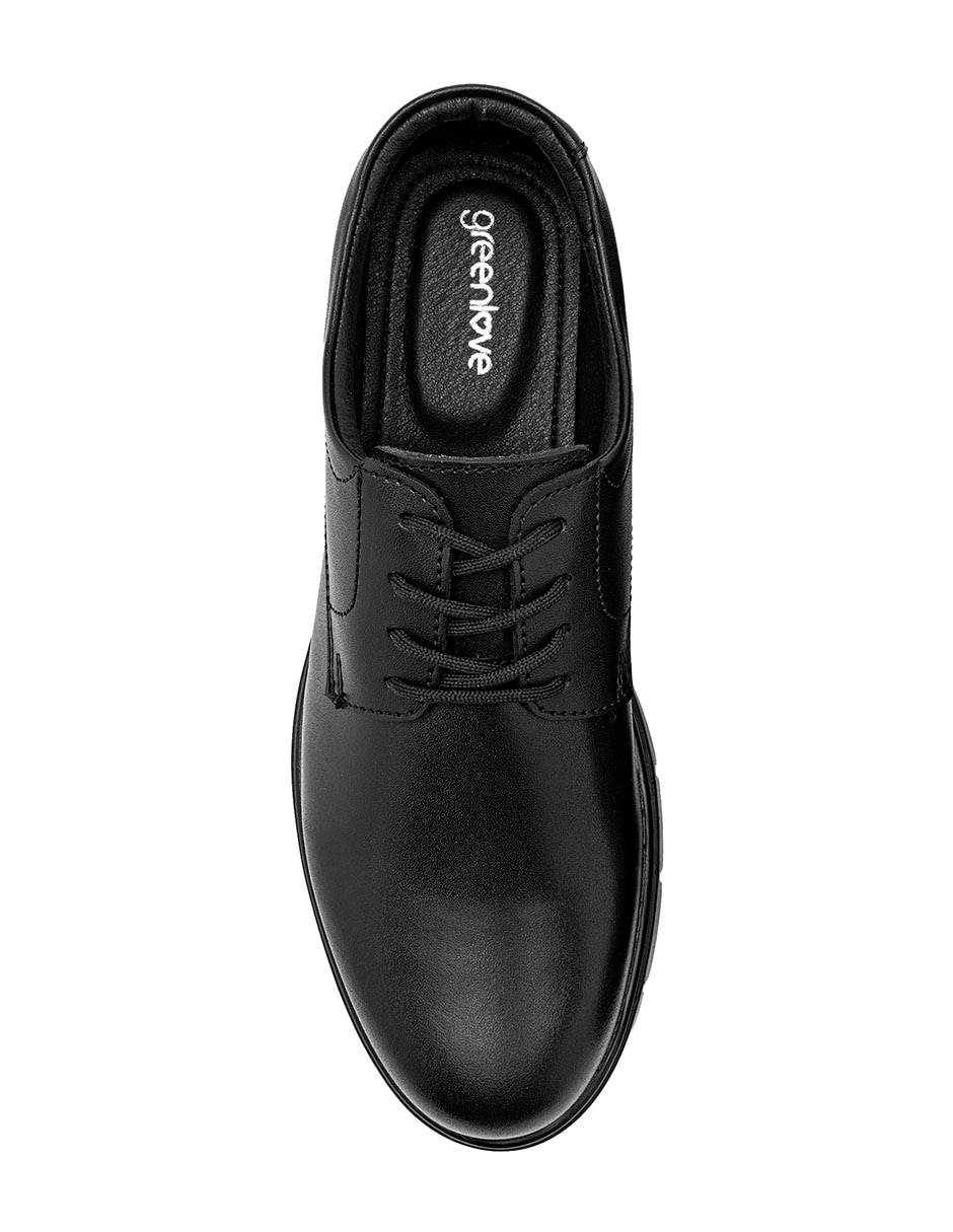 Zapato green love de piel para mujer 4