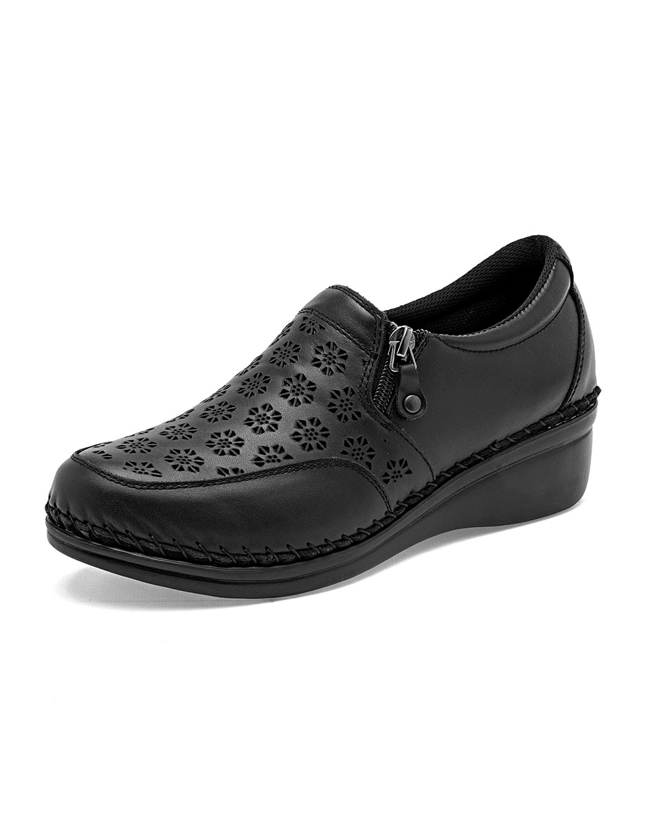 Zapato de tacón de piel para mujer 5