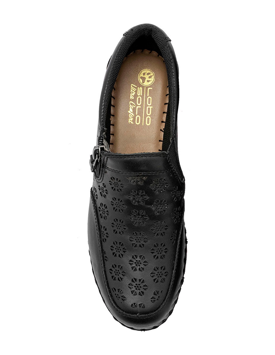 Zapato de tacón de piel para mujer 4