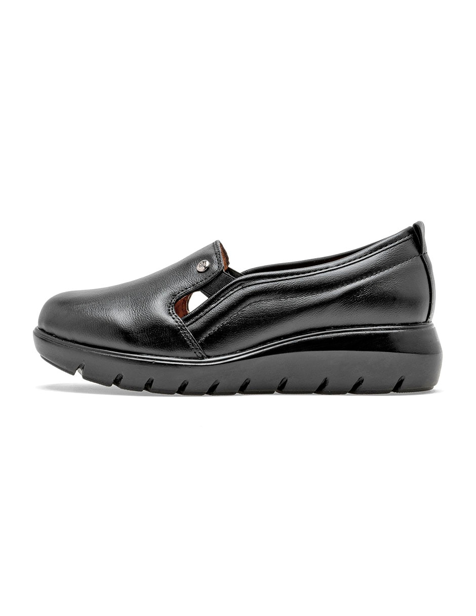Zapato de tacón de piel para mujer