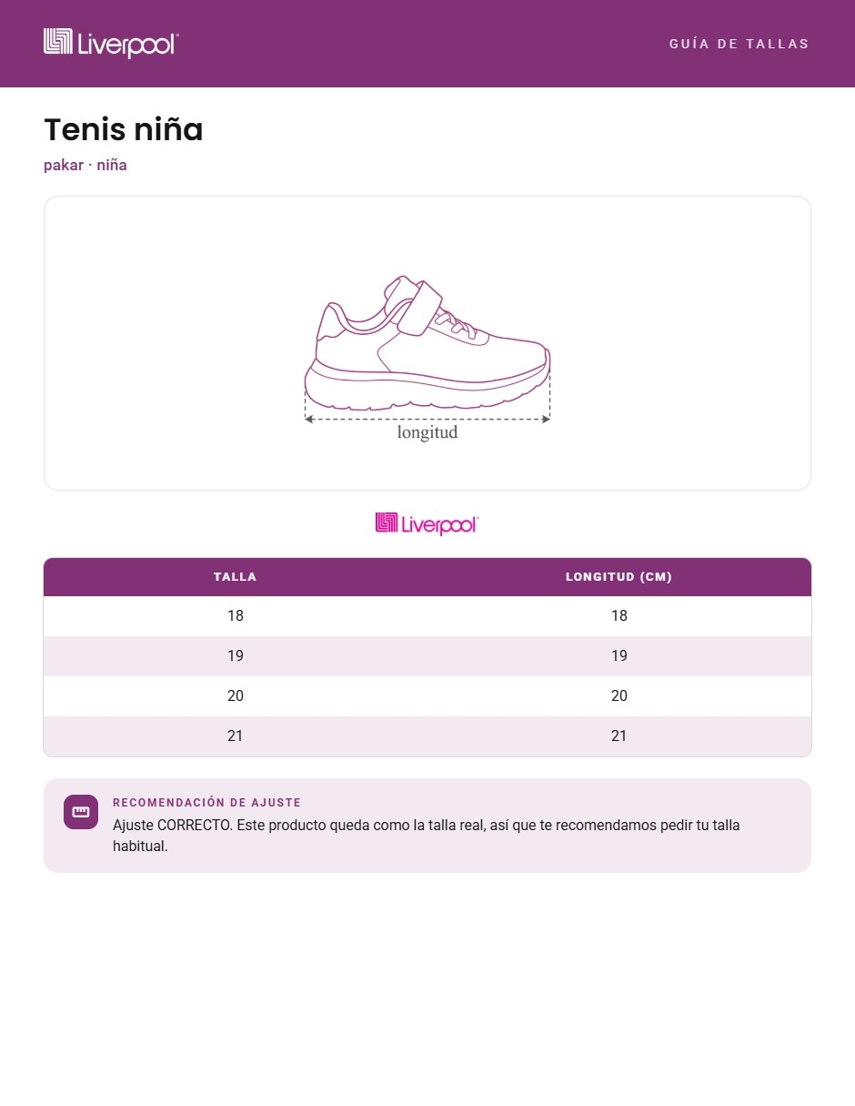 Tenis para niña Oi26 3