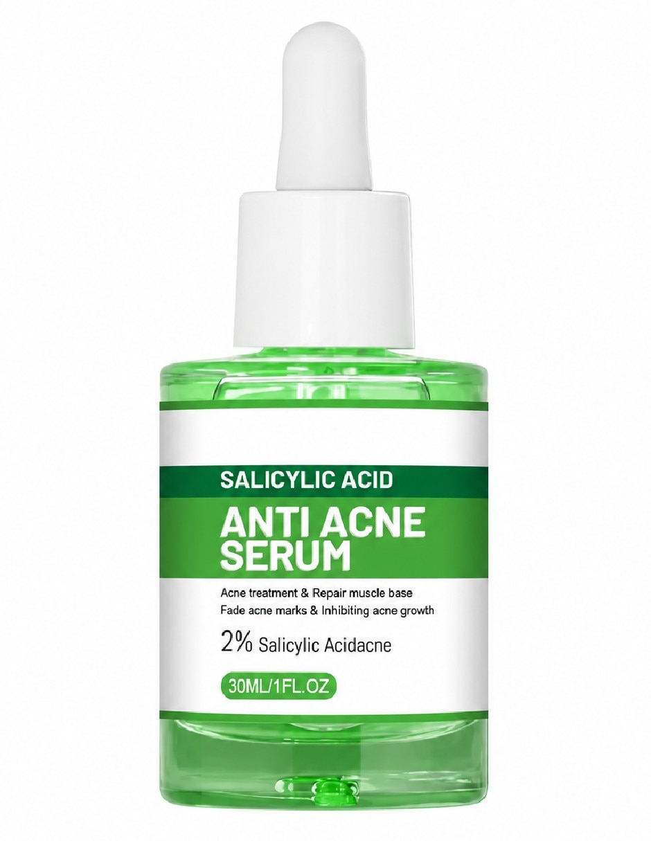 Sérum antiacné facial con 2% acido salicílico de piel todo tipo de piel Sérum antiacné facial con 2% acido salicílico de piel todo tipo de piel