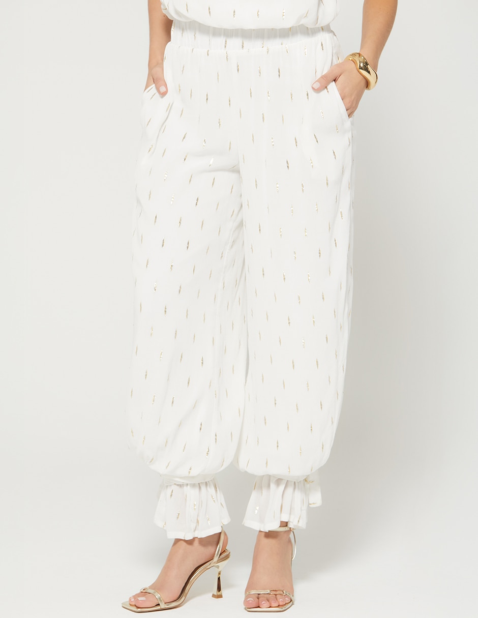Pantalón jogger alma sutil baggy para mujer