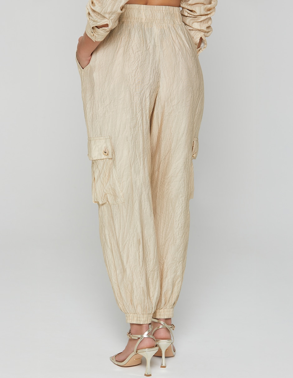 Pantalón cargo sanibel travel loose para mujer 3