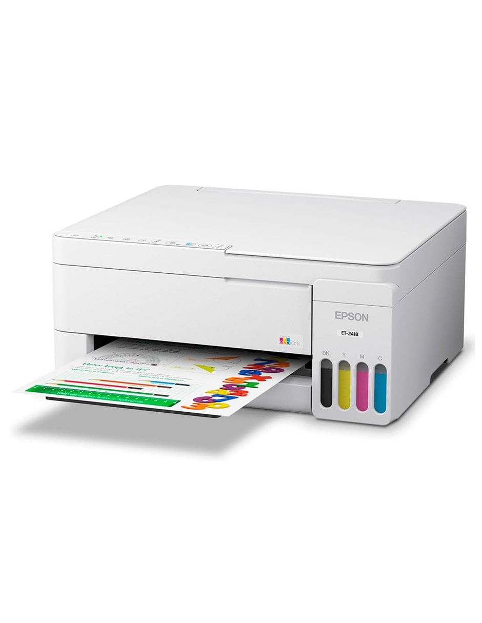Impresora eléctrico modelo ET-2418 de Inyección de tinta Inalámbricos a color 3