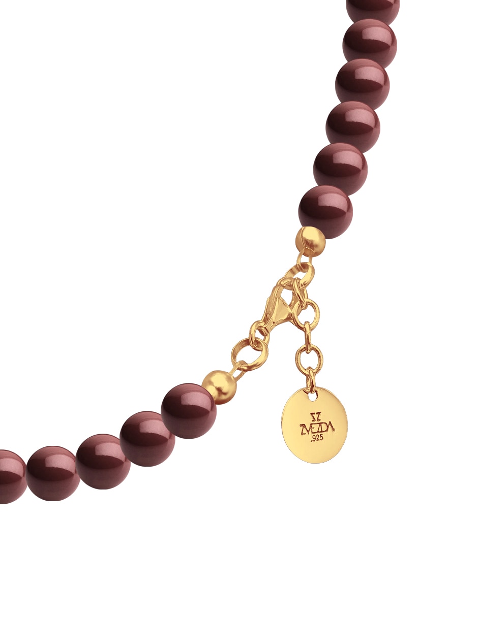 Collar Éclair de chapa de oro 18 K 3