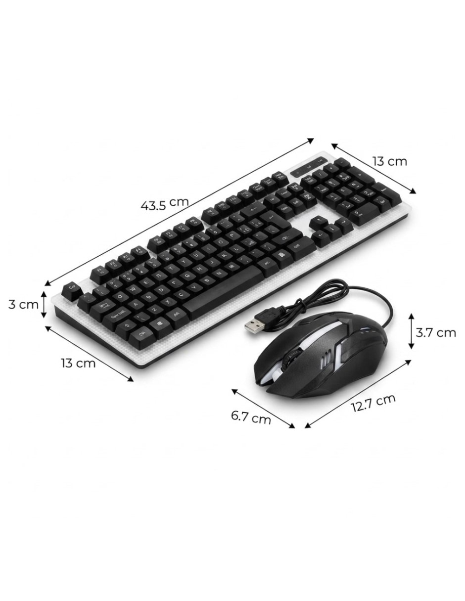 Mouse y teclado KB66 7