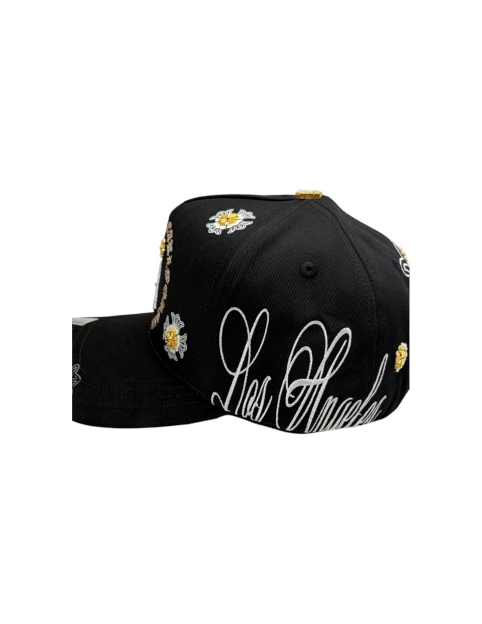 Gorra visera curva snapback casual para hombre 4