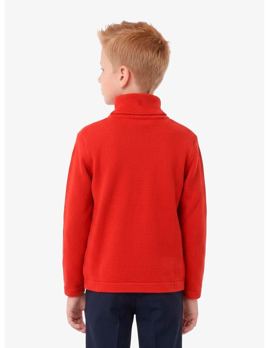 Suéter liso para niño 7