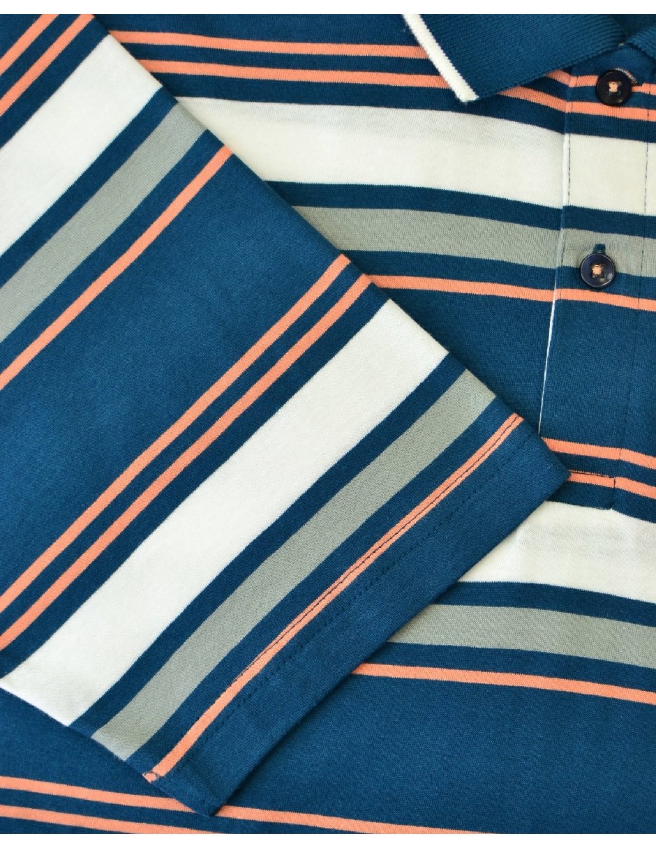 Playera tipo polo para niño