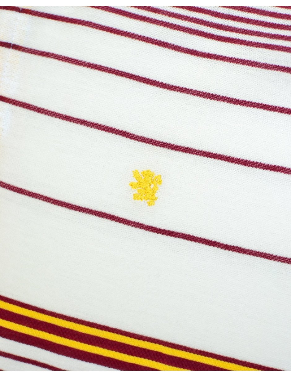 Playera tipo polo de algodón para niño 7