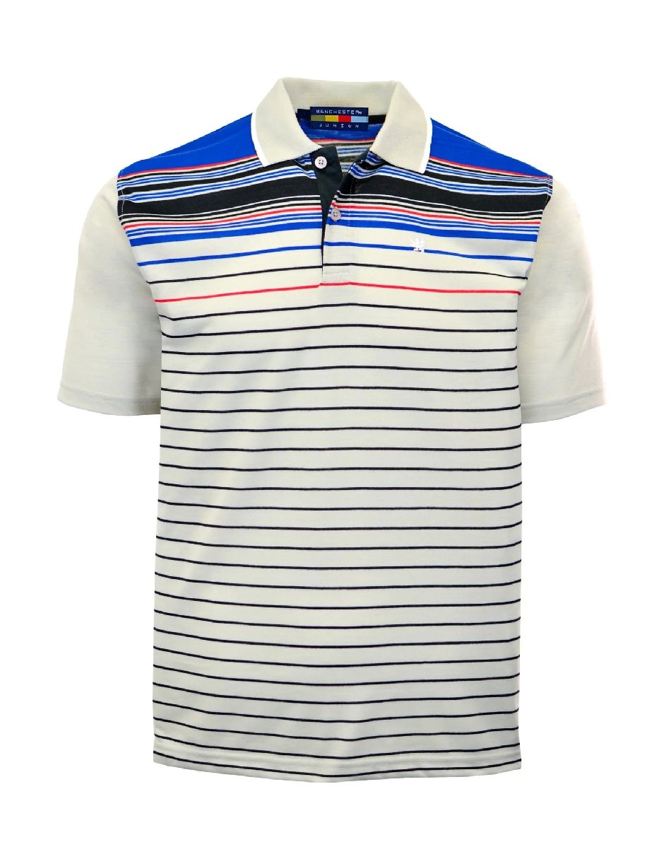 Playera tipo polo para niño 5