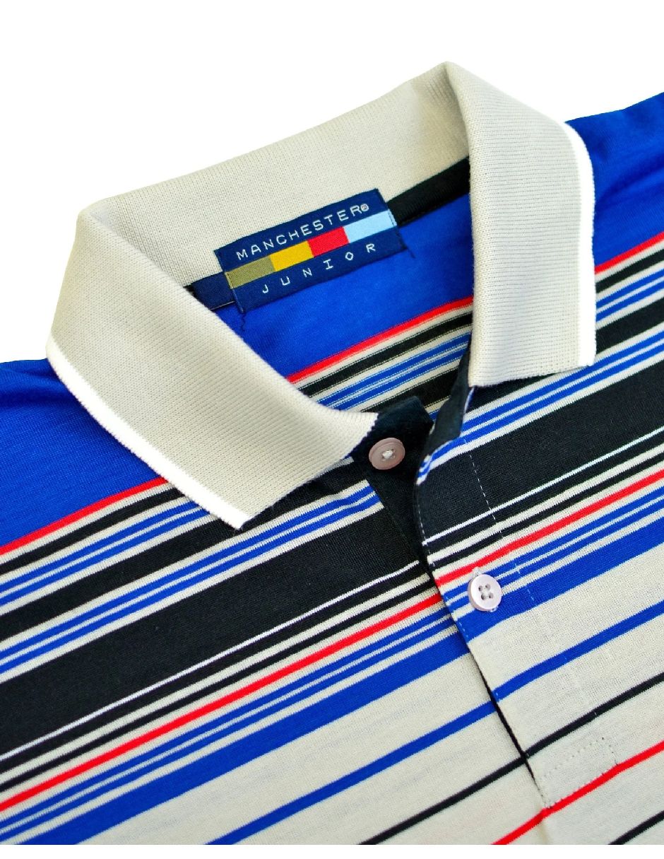 Playera tipo polo para niño 2