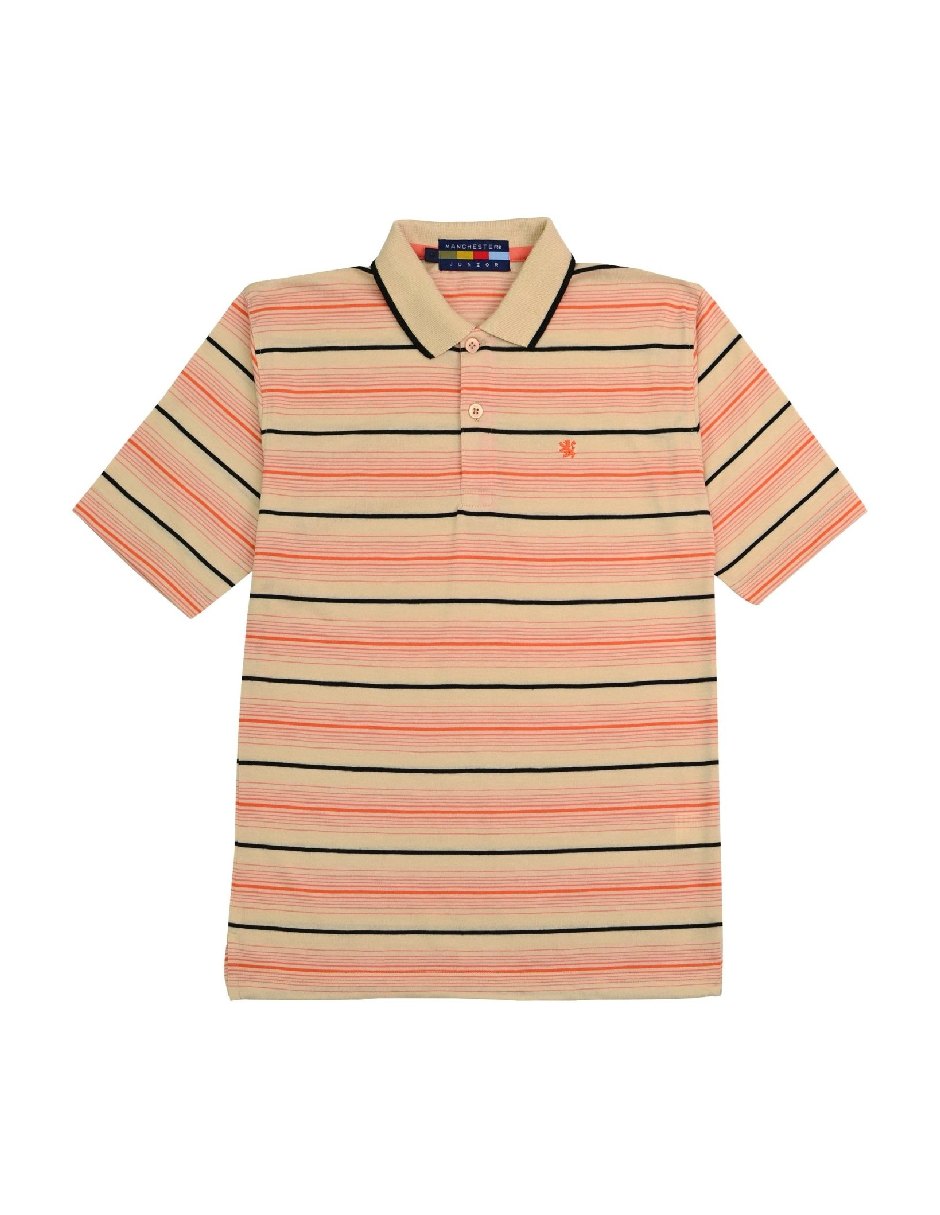 Playera tipo polo para niño 5