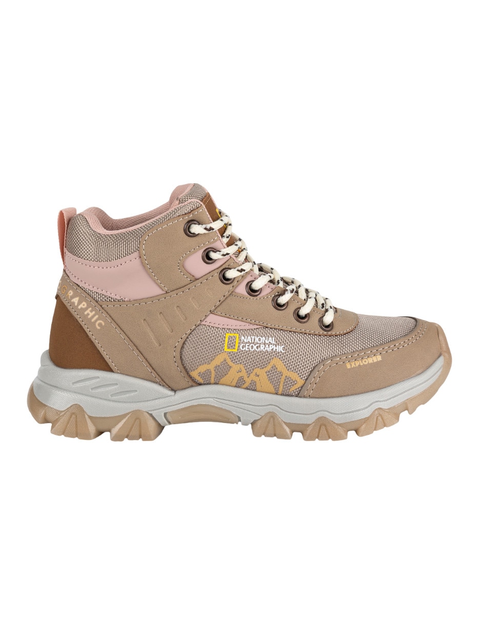Bota combat al tobillo para mujer