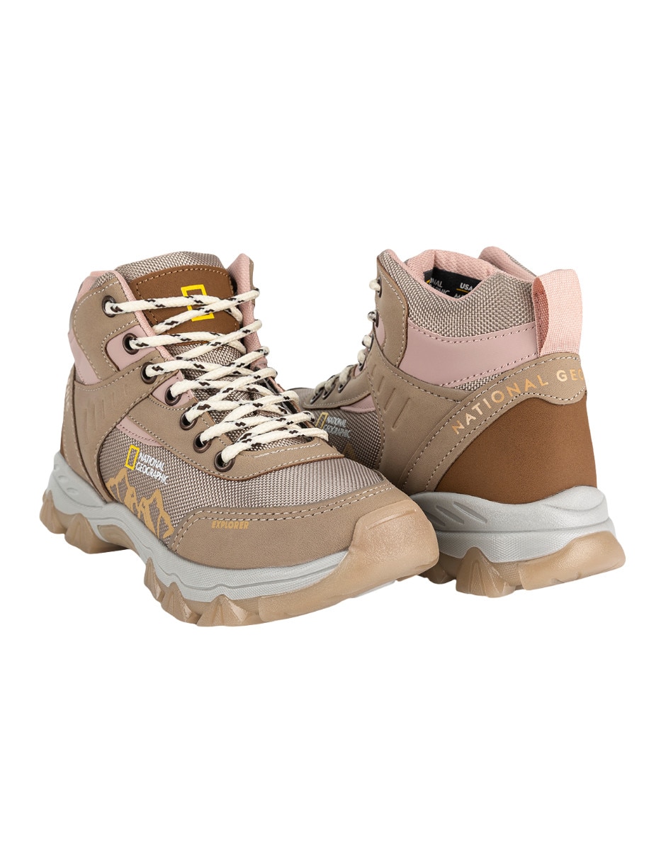 Bota combat al tobillo para mujer 6