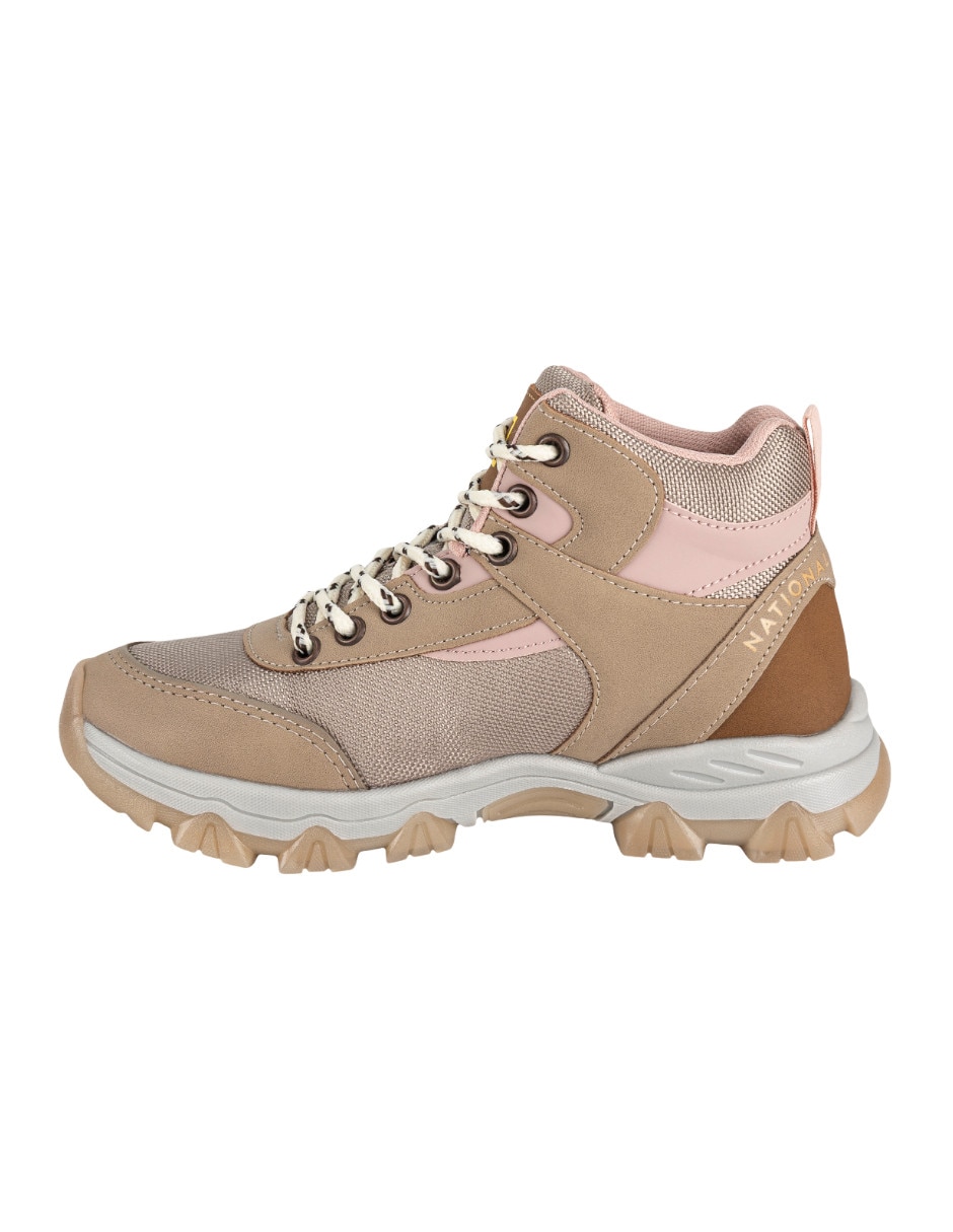 Bota combat al tobillo para mujer