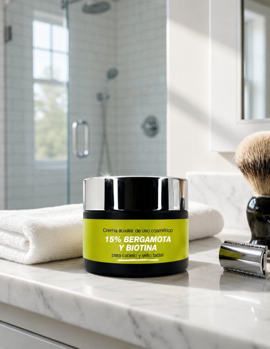 Tratamiento auxiliar en el crecimiento de cabello y barba anticaída 2