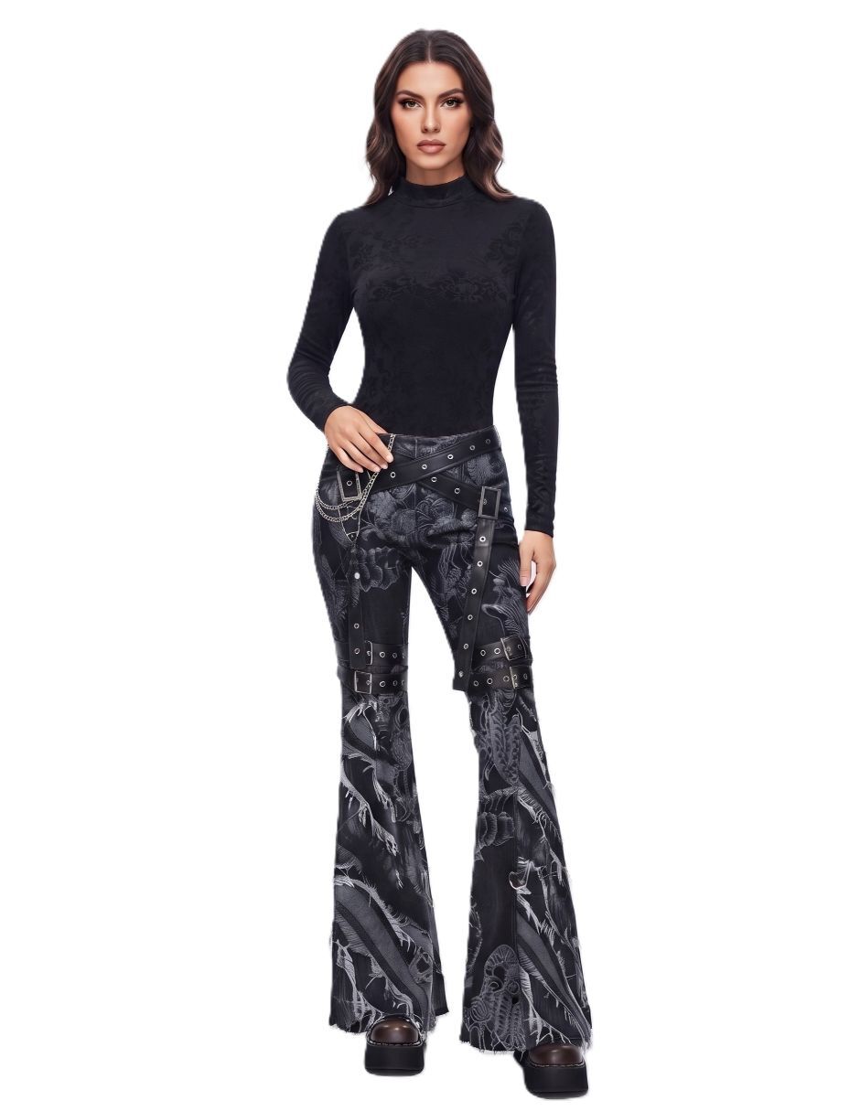 Jeans relaxed flare para mujer Jeans relaxed flare para mujer