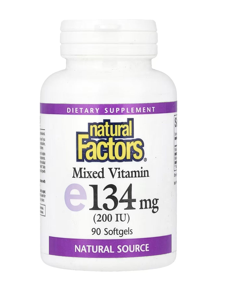 Vitamina E mixta 134 mg 200 UI 90 cápsulas