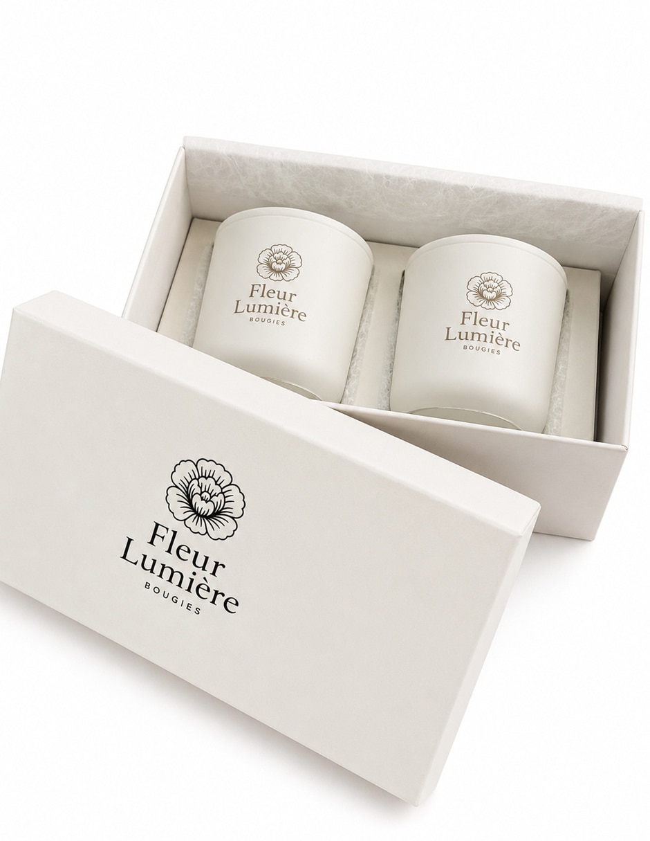 Set de velas Aromáticas Gift Box 2 piezas Set de velas Aromáticas Gift Box 2 piezas