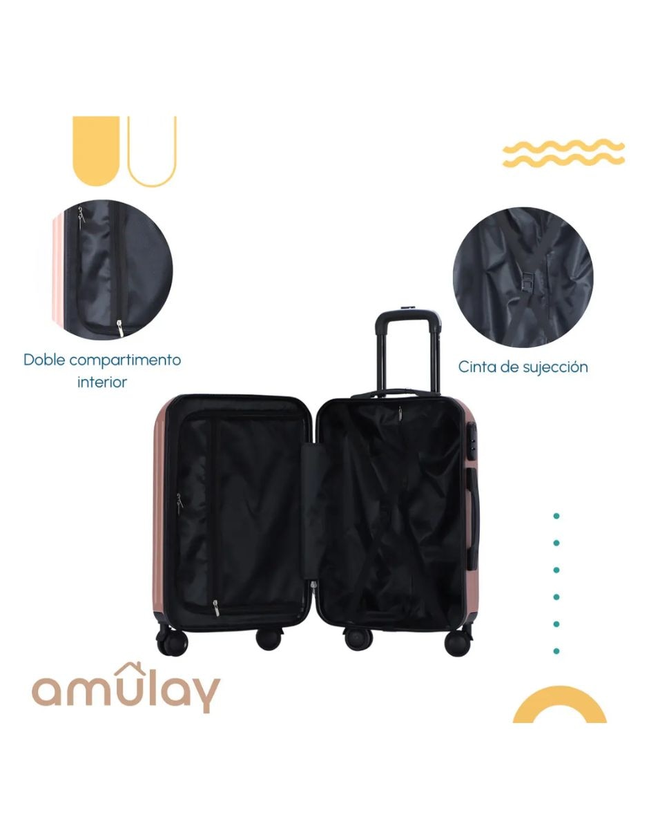Maleta con ruedas carry on bali 5