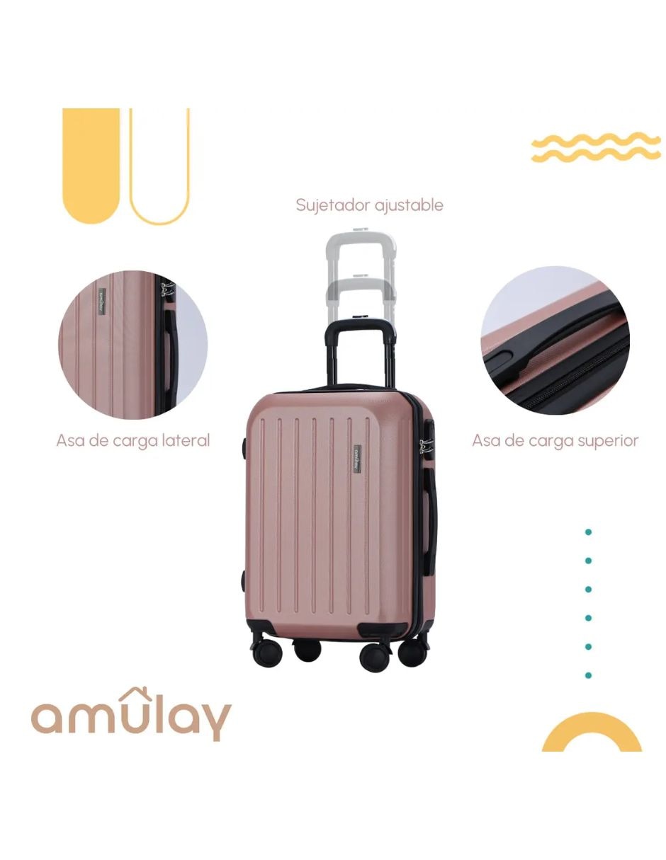 Maleta con ruedas carry on bali 4