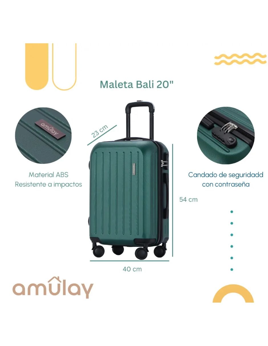 Maleta con ruedas carry on bali