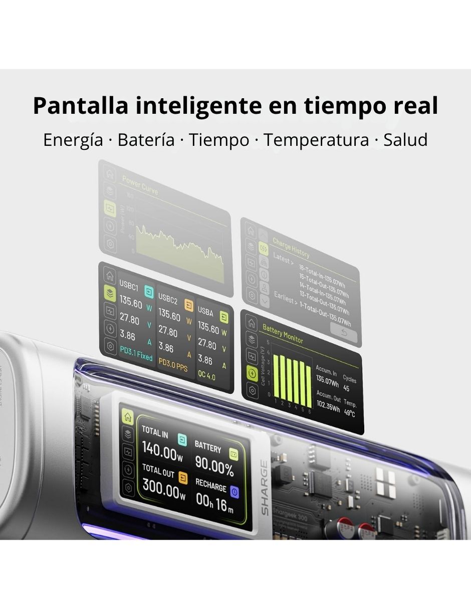 Batería portátil 20000 mAh 7