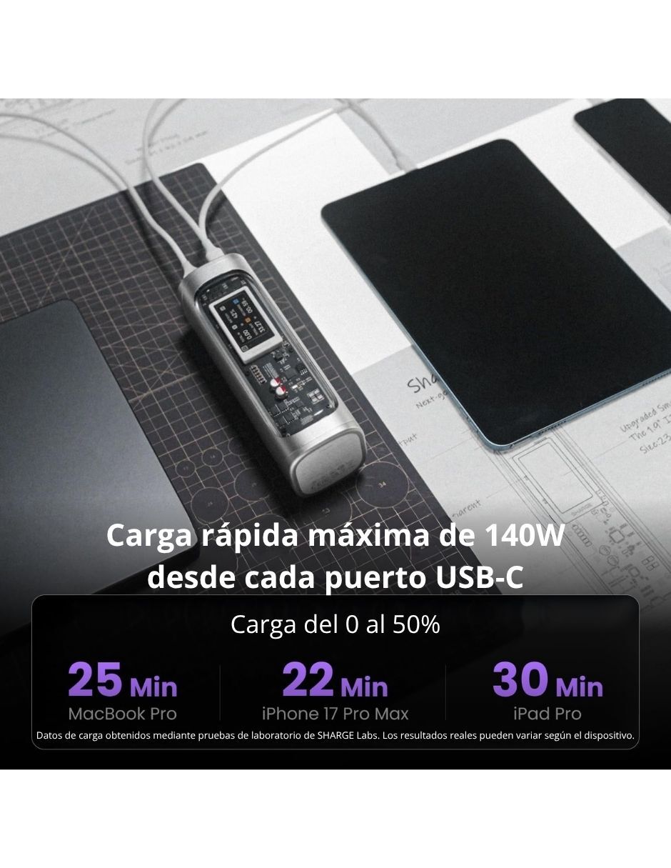 Batería portátil 20000 mAh 8
