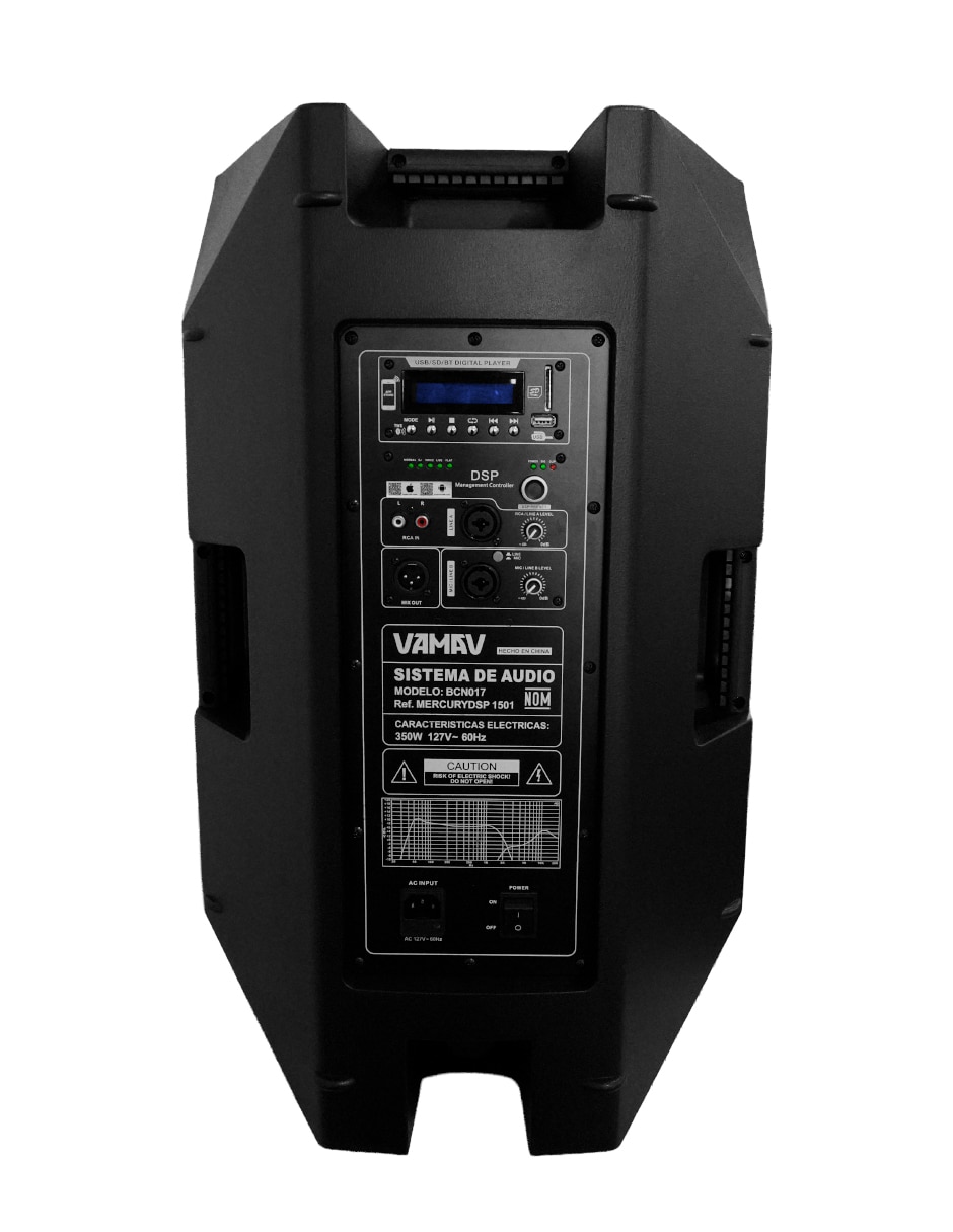 Sistema de audio Mercurydsp 1501 6