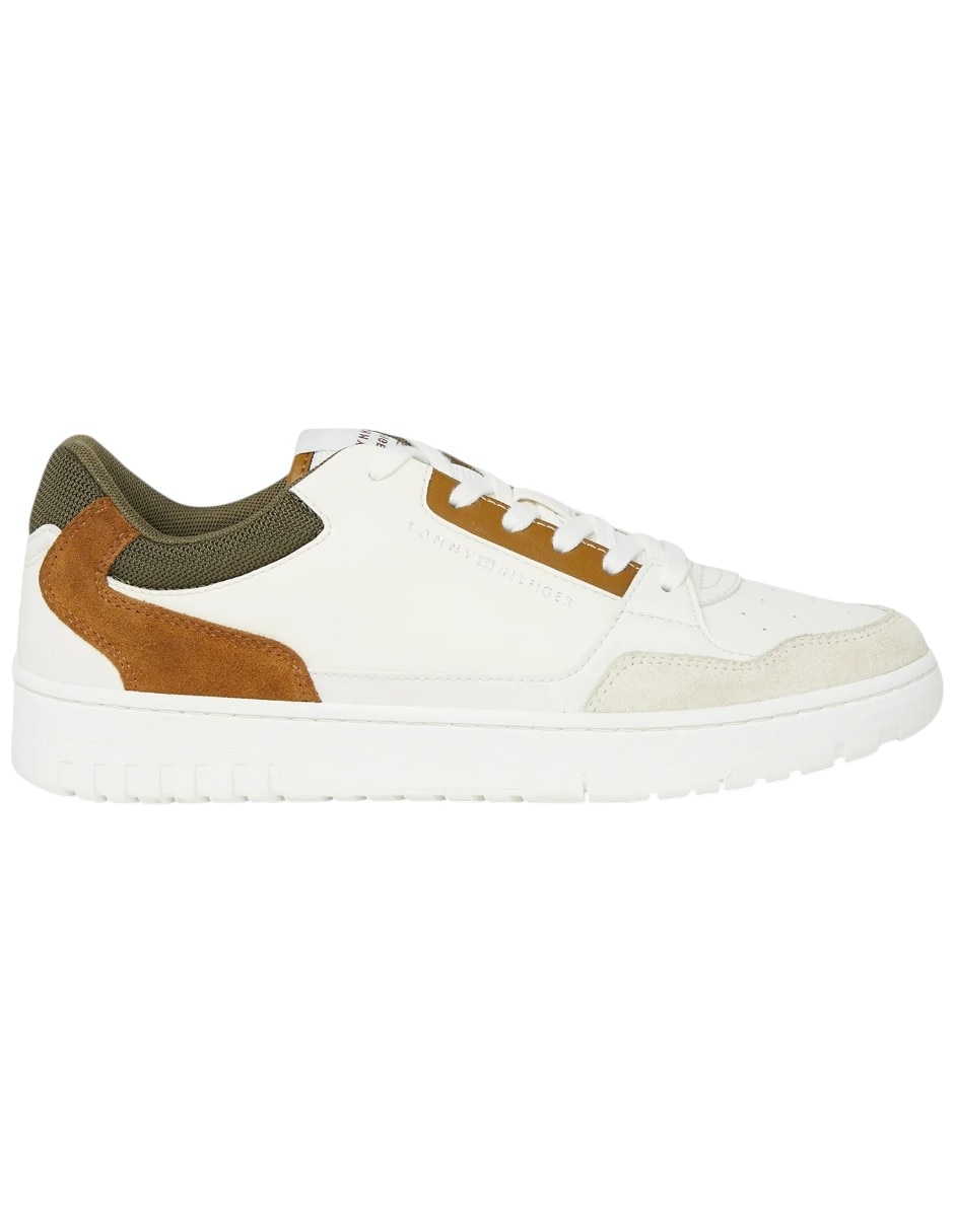 Tenis de piel para hombre